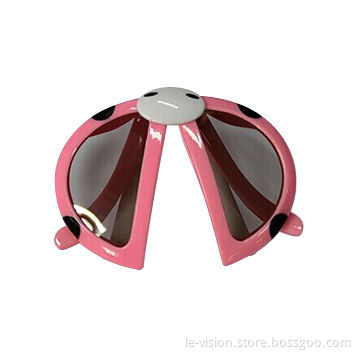 Foldable Small Children's Passive Polarized 3D Video Glasses for Professional Digital Cinema